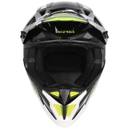 Casque cross Acerbis T711 2026 - Noir / Blanc