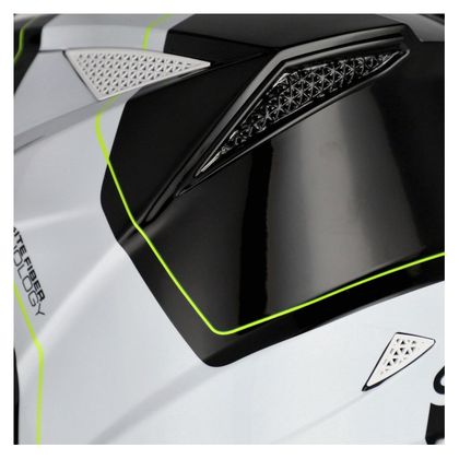 Casque cross Acerbis T711 2026 - Noir / Blanc