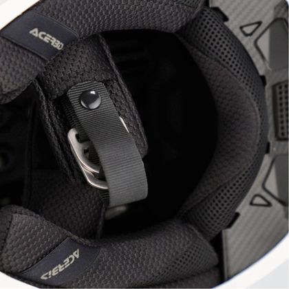 Casque cross Acerbis T711 2026 - Noir / Blanc