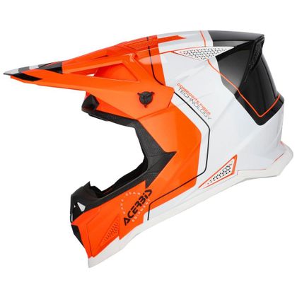 Casque cross Acerbis T711 2026 - Orange / Noir