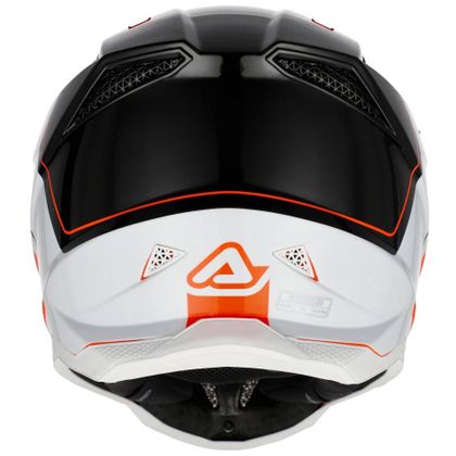 Casque cross Acerbis T711 2026 - Orange / Noir
