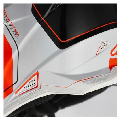 Casque cross Acerbis T711 2026 - Orange / Noir