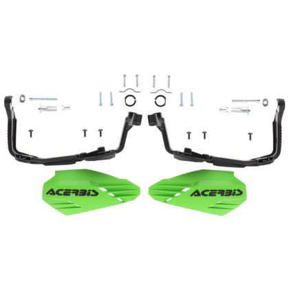Protèges-mains Acerbis MOTO-X Universel - Vert / Noir
