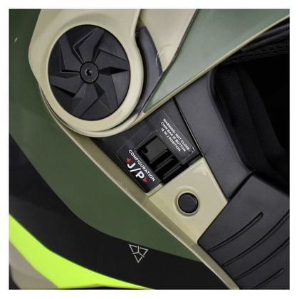 Acerbis RIDER GRAPHIC Systeemhelm - Groen / Bruin