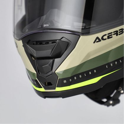 Acerbis RIDER GRAPHIC Systeemhelm - Groen / Bruin