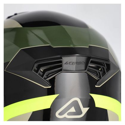 Acerbis RIDER GRAPHIC Systeemhelm - Groen / Bruin