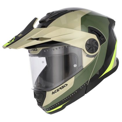 Acerbis RIDER GRAPHIC Systeemhelm - Groen / Bruin