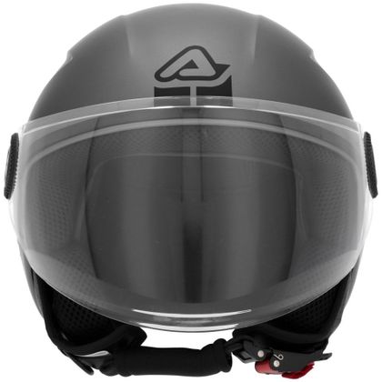 Casque jet Acerbis BREZZA METALLIC - Gris