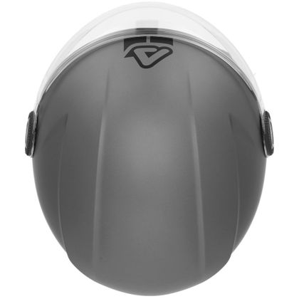 Casque jet Acerbis BREZZA METALLIC - Gris