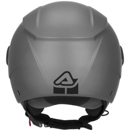 Casque jet Acerbis BREZZA METALLIC - Gris