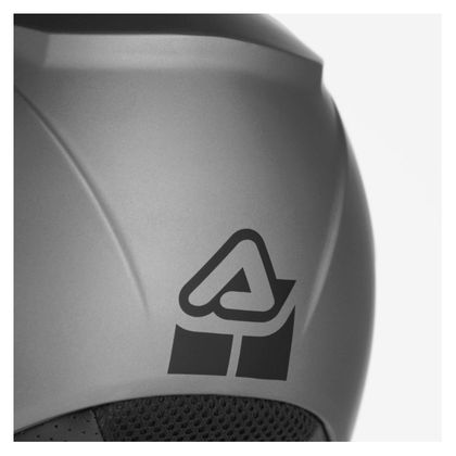 Casque jet Acerbis BREZZA METALLIC - Gris