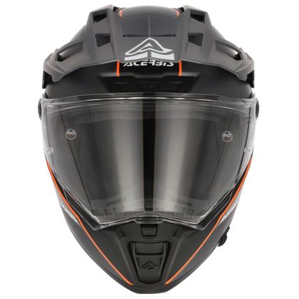 Casque intégral Acerbis ATTACK - Gris / Orange