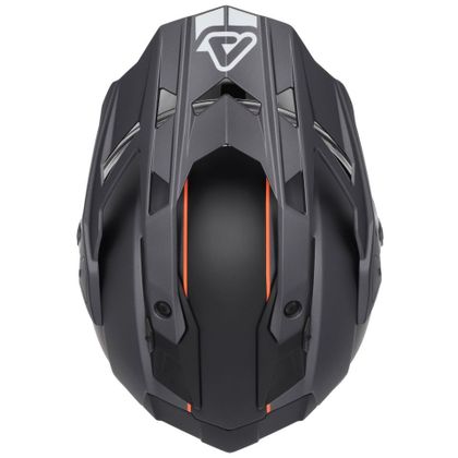 Casque intégral Acerbis ATTACK - Gris / Orange