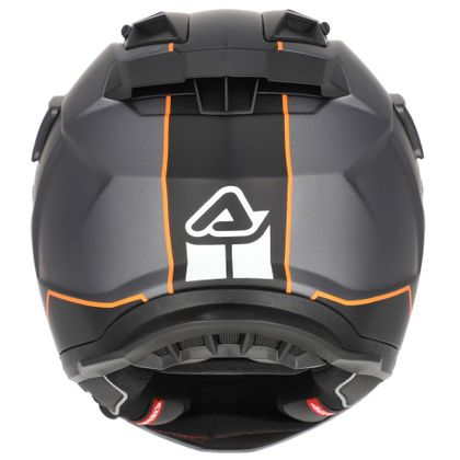 Casque intégral Acerbis ATTACK - Gris / Orange