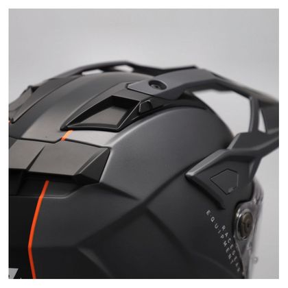 Casque intégral Acerbis ATTACK - Gris / Orange