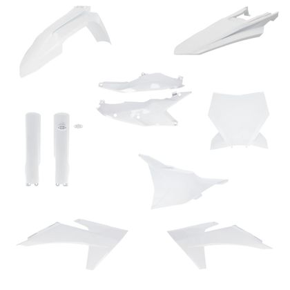 Acerbis FULL Plastik-Satz - Weiß