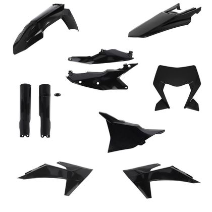 Kit plastiques Acerbis FULL - Noir