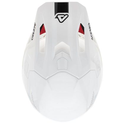Casque cross Acerbis WHOOPS 2026 - Blanc