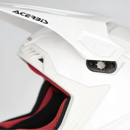 Casque cross Acerbis WHOOPS 2026 - Blanc