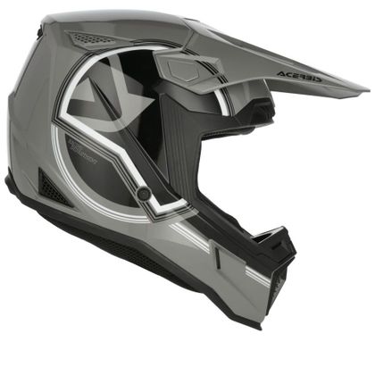 Casque cross Acerbis WHOOPS - GRAPHIC 2026 - Gris / Noir