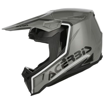 Casque cross Acerbis WHOOPS - GRAPHIC 2026 - Gris / Noir