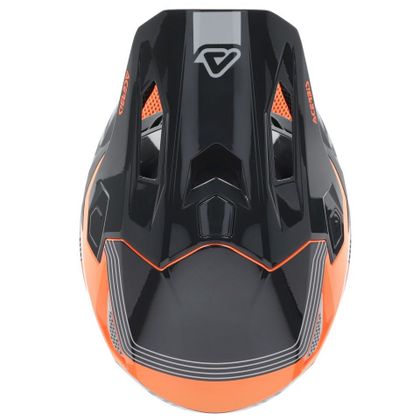 Casque cross Acerbis WHOOPS - GRAPHIC 2026 - Gris / Orange