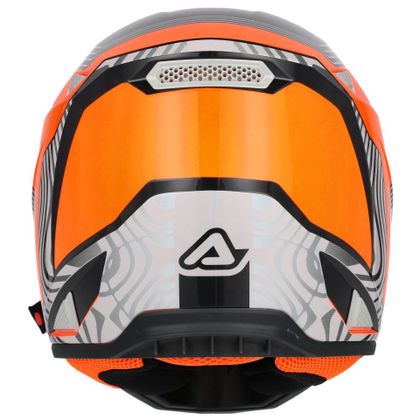 Casque cross Acerbis WHOOPS - GRAPHIC 2026 - Gris / Orange