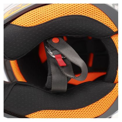 Casque cross Acerbis WHOOPS - GRAPHIC 2026 - Gris / Orange