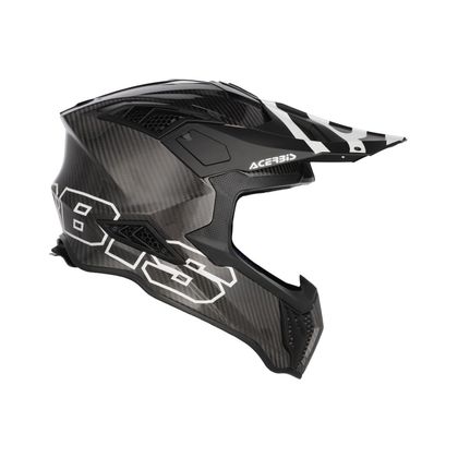 Casque cross Acerbis AIRSTRIKE-CARBON 2027 - Noir / Blanc
