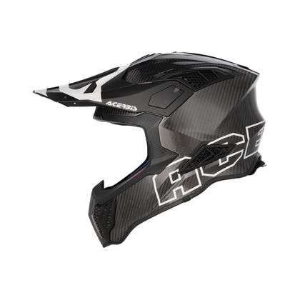 Casque cross Acerbis AIRSTRIKE-CARBON 2027 - Noir / Blanc