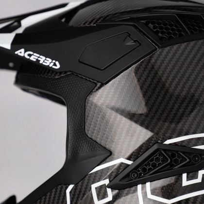 Casque cross Acerbis AIRSTRIKE-CARBON 2027 - Noir / Blanc