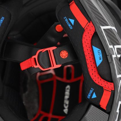 Casque cross Acerbis AIRSTRIKE-CARBON 2027 - Noir / Blanc