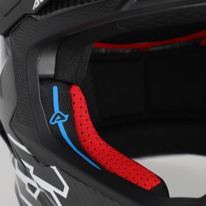 Casque cross Acerbis AIRSTRIKE-CARBON 2027 - Noir / Blanc