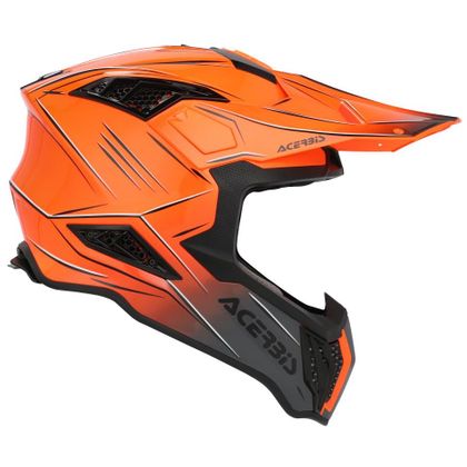 Casque cross Acerbis AIRSTRIKE-X 2026 - Orange / Gris