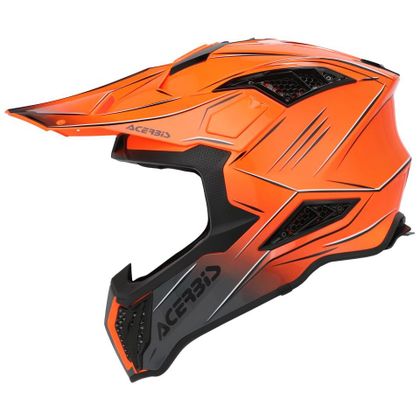 Casque cross Acerbis AIRSTRIKE-X 2026 - Orange / Gris
