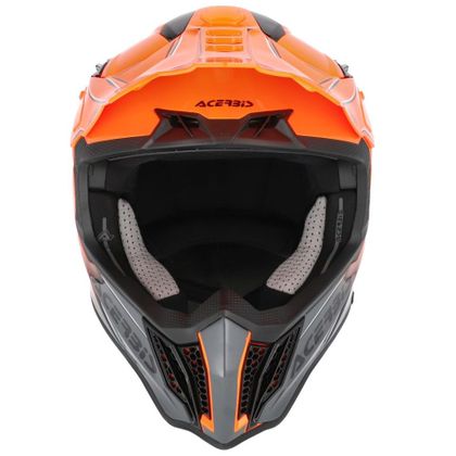 Casque cross Acerbis AIRSTRIKE-X 2026 - Orange / Gris