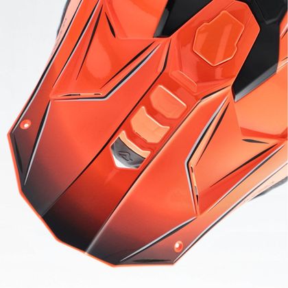 Casque cross Acerbis AIRSTRIKE-X 2026 - Orange / Gris