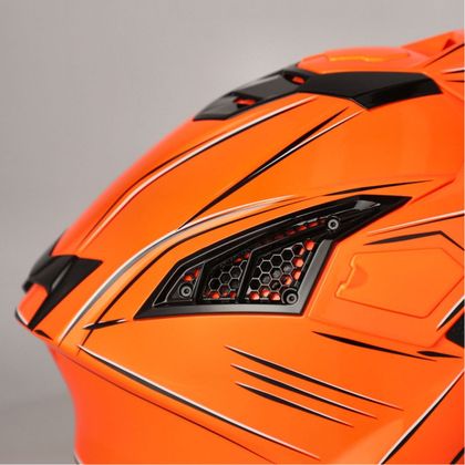 Casque cross Acerbis AIRSTRIKE-X 2026 - Orange / Gris