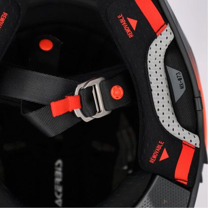 Casque cross Acerbis AIRSTRIKE-X 2026 - Orange / Gris