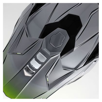 Casque cross Acerbis AIRSTRIKE-X 2026 - Gris / Jaune