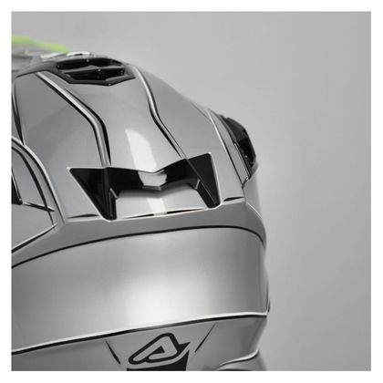 Casque cross Acerbis AIRSTRIKE-X 2026 - Gris / Jaune