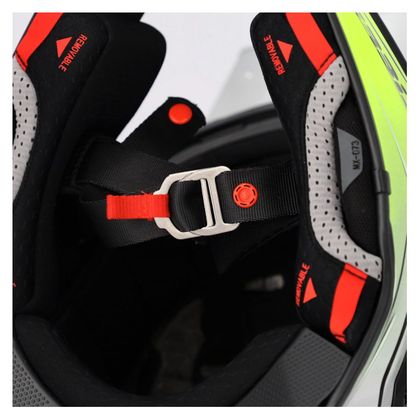 Casque cross Acerbis AIRSTRIKE-X 2026 - Gris / Jaune