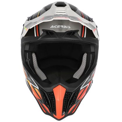 Casque cross Acerbis AIRSTRIKE-X 2026 - Noir / Orange