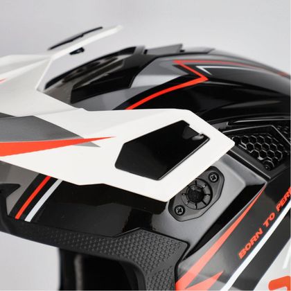 Casque cross Acerbis AIRSTRIKE-X 2026 - Noir / Orange