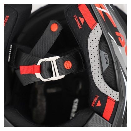 Casque cross Acerbis AIRSTRIKE-X 2026 - Noir / Orange