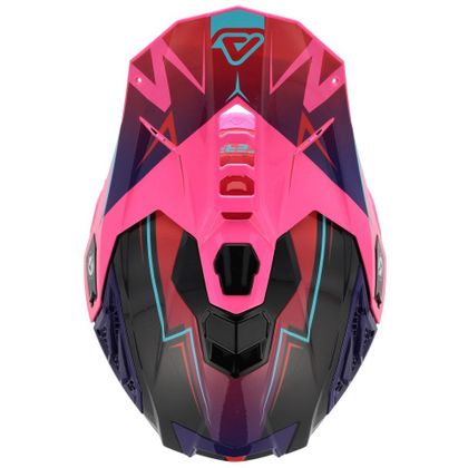 Casque cross Acerbis AIRSTRIKE-X 2026 - Noir / Rose