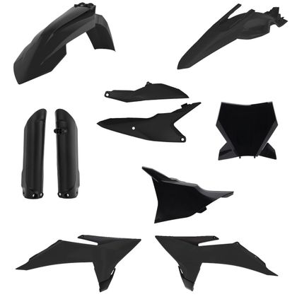 Acerbis FULL Plastic kit - Black