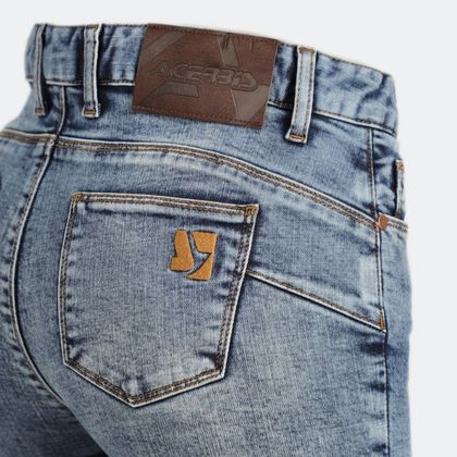 Acerbis SLIM LADY Motorcycle Jeans - Slim - Blue