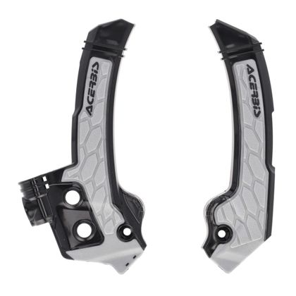 Acerbis X-GRIP Framebescherming - Zwart / Grijs