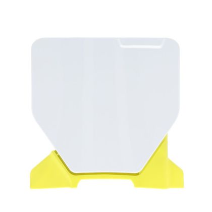 Plaque avant Acerbis  - Blanc / Jaune
